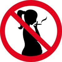 妊娠中のたばこの影響