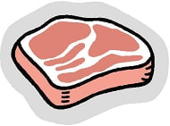 肉類の食べ過ぎに注意！